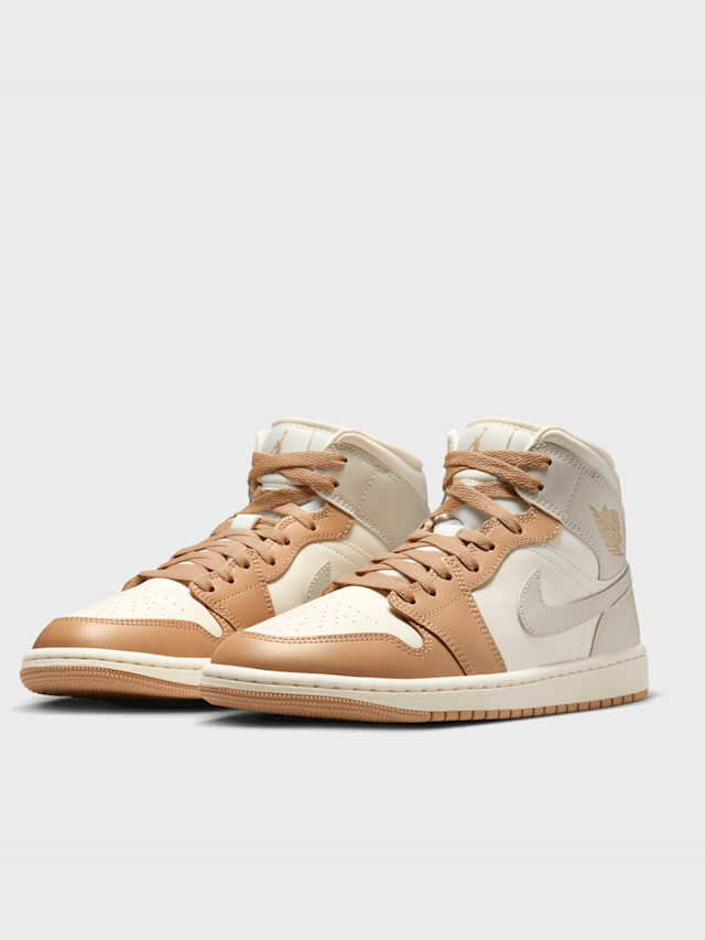 Jordan, Air Jordan 1 Mid blue void/purple platinum-summit white, beige, Image 4 of 8