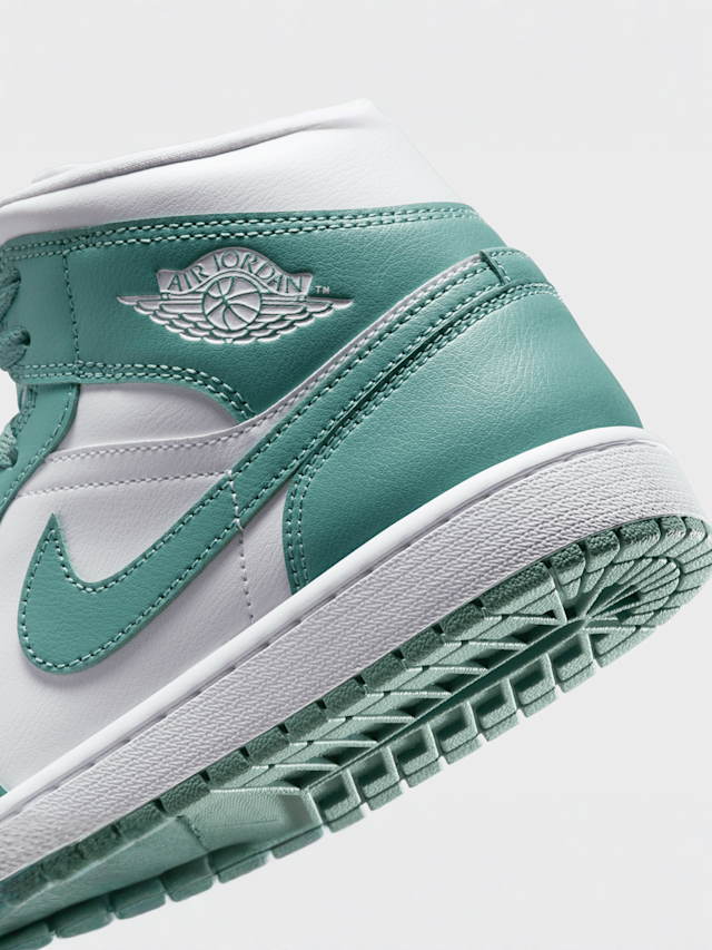Jordan, WMNS Air Jordan 1 Mid, turquoise, Image 8 of 8