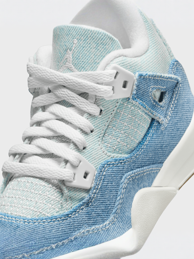 Jordan, Jordan 4 Retro "Worn Blue" Children, blue, Image 7 of 8