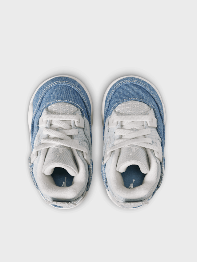 Jordan, Jordan 4 Retro "Worn Blue" Toddlers, blue, Image 6 of 7