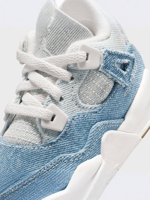 Jordan, Jordan 4 Retro "Worn Blue" Toddlers, blue, Image 7 of 7