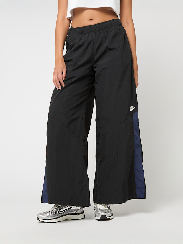 Nike, Sportswear Wide Leg Woven Pants, zwart, Afbeelding 1 van 6