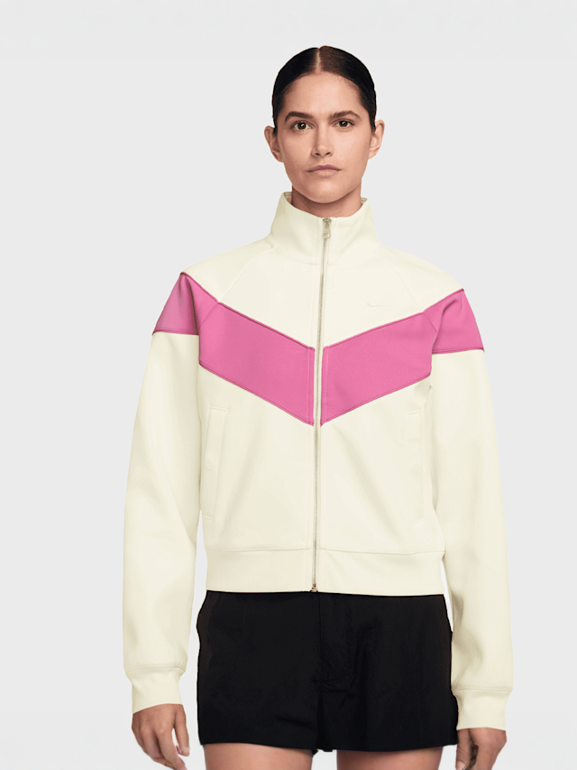 Nike, Sportswear Windrunner Poly Knit Jacket, beige, Image 1 of 3