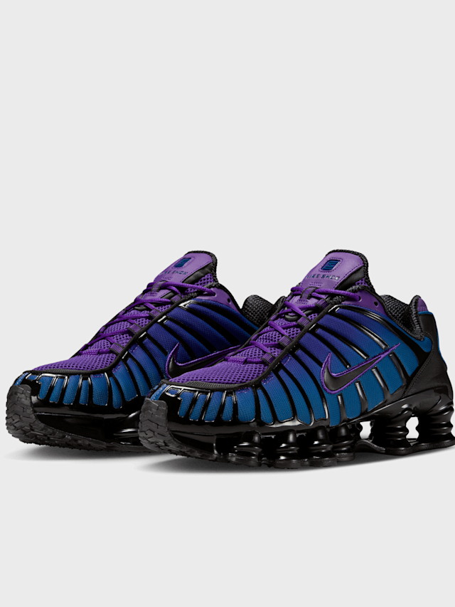 Nike, Shox TL, blue, Image 4 of 8