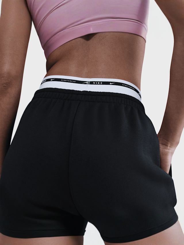 Nike, Sportswear Phoenix Fleece High-Waisted Sweatpants, zwart, Afbeelding 4 van 4