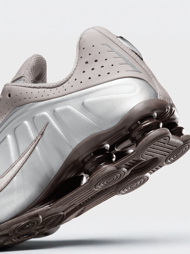 Nike, Shox R4, grey, Image 8 of 9