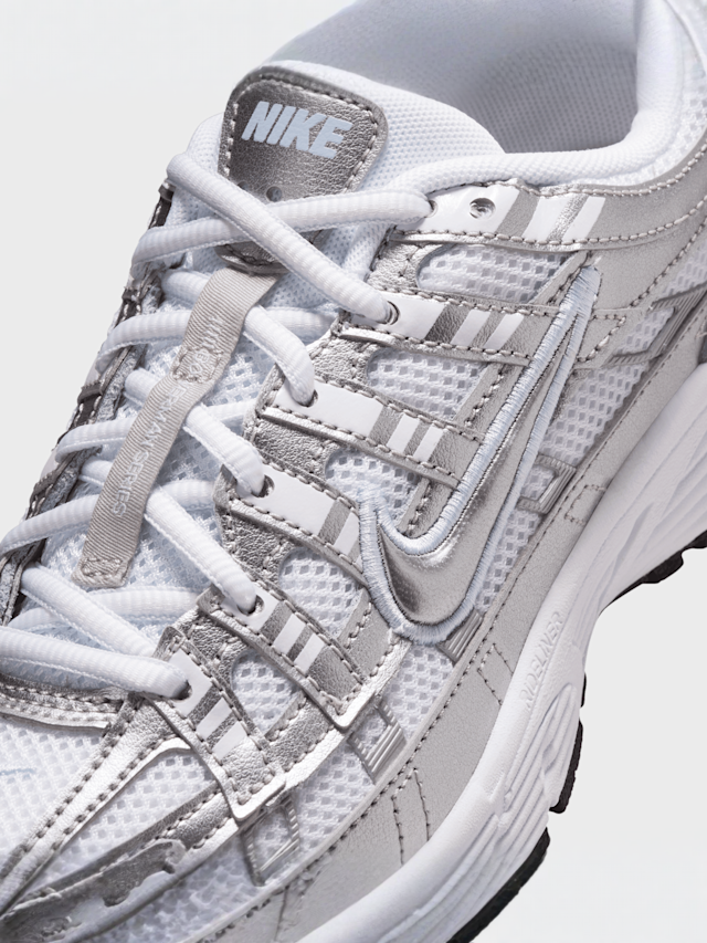 Nike, P-6000 (GS), white, Image 7 of 8