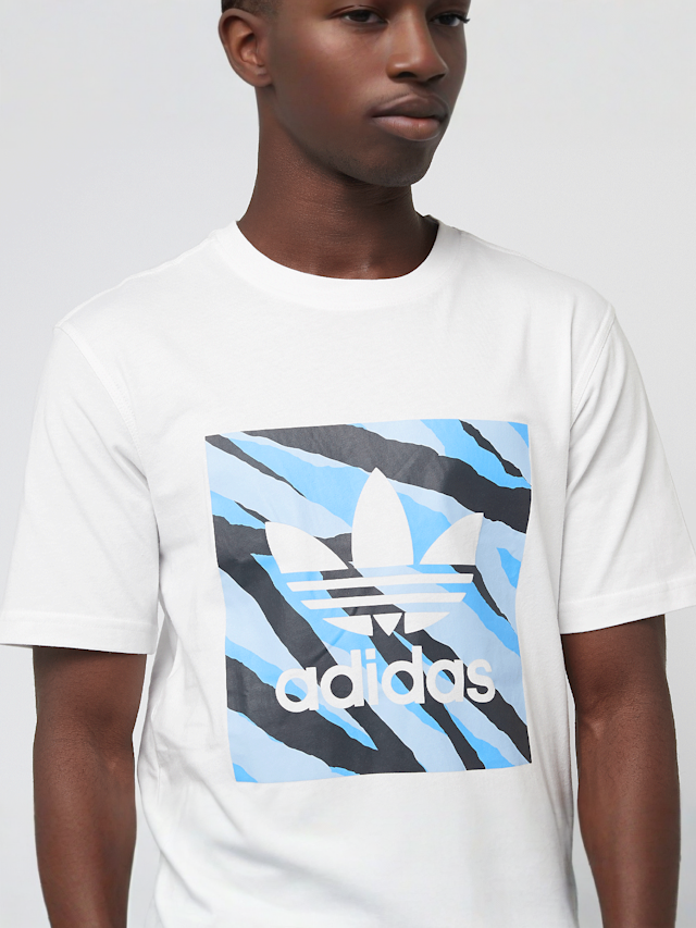 adidas Originals, Camo Cube Tee, white, Image 3 of 4