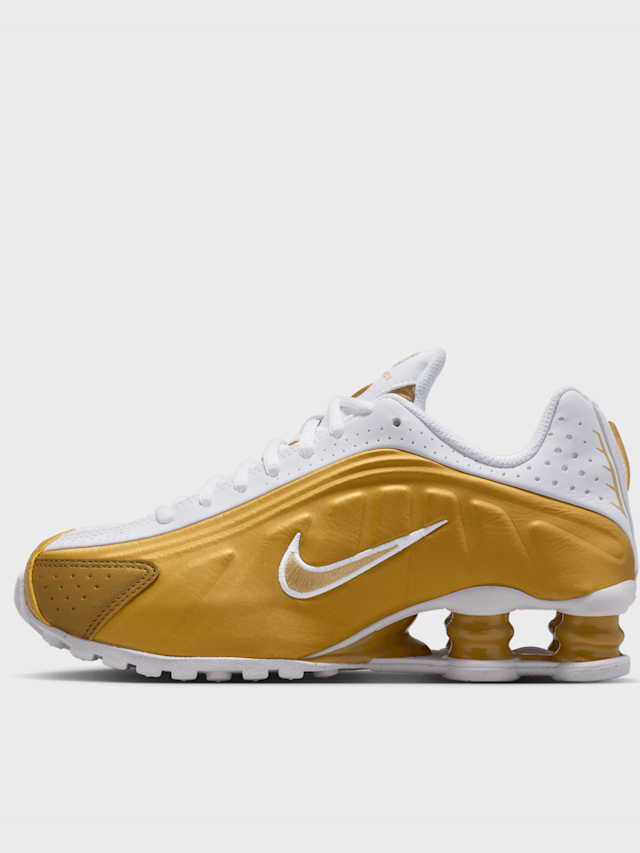 Nike, Shox R4 (GS), gold, Image 1 of 8