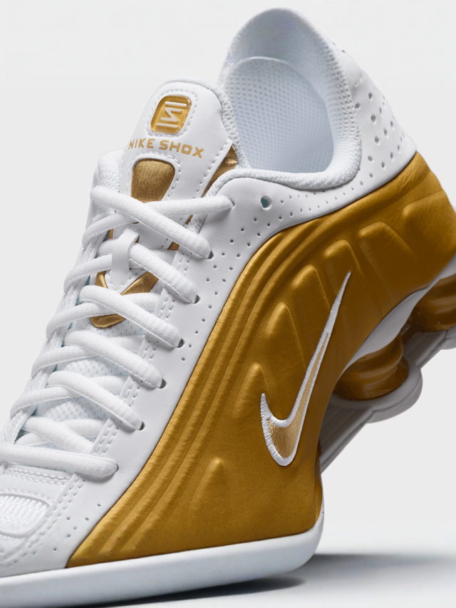 Nike, Shox R4 (GS), gold, Image 7 of 8