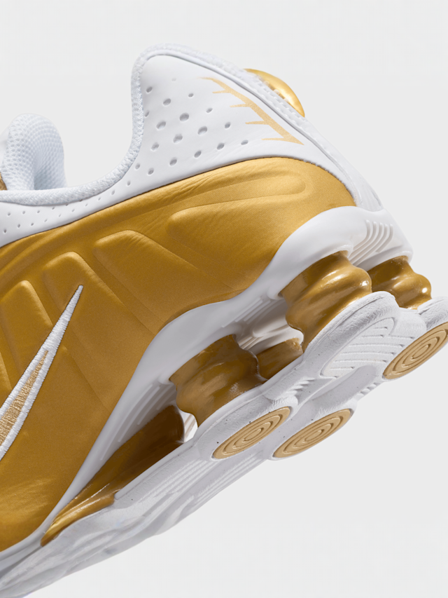 Nike, Shox R4 (GS), gold, Image 8 of 8