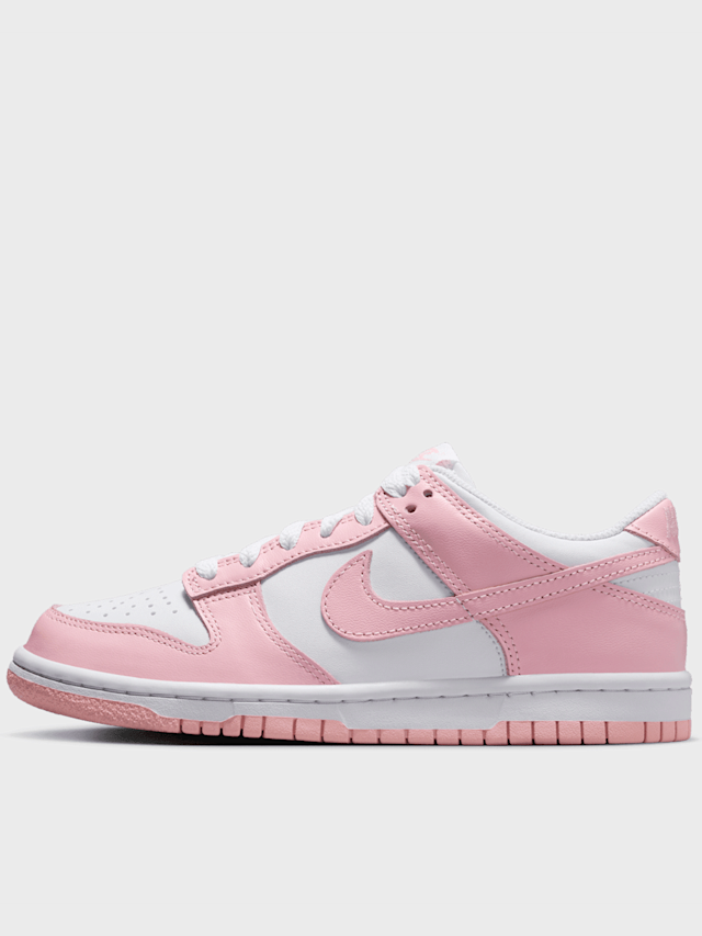 Nike, Dunk Low (GS), wit, Afbeelding 1 van 9