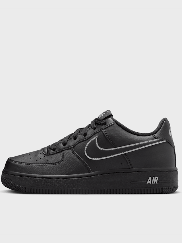Nike, Air Force 1 (GS), zwart, Afbeelding 1 van 8