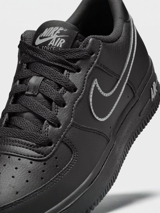 Nike, Air Force 1 (GS), zwart, Afbeelding 7 van 8