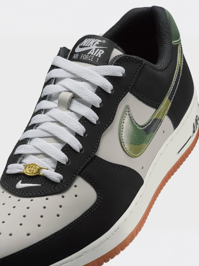 Nike, Air Force 1 Low Retro, zwart, Afbeelding 7 van 8