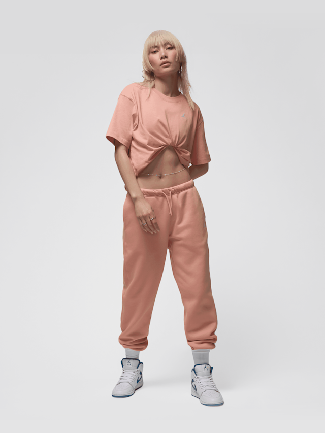 Jordan, Brooklyn Fleece Pants, Pink, Image 5 of 5