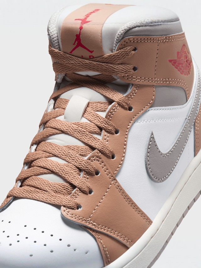 Jordan, Air Jordan 1 Mid, white, Image 7 of 8