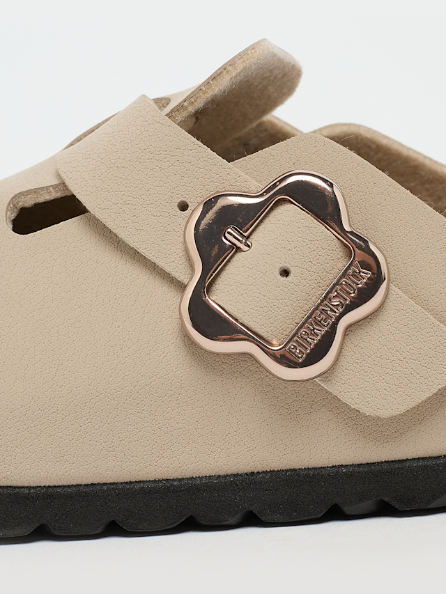 Birkenstock, Boston Flower Buckle, beige, Image 6 of 7