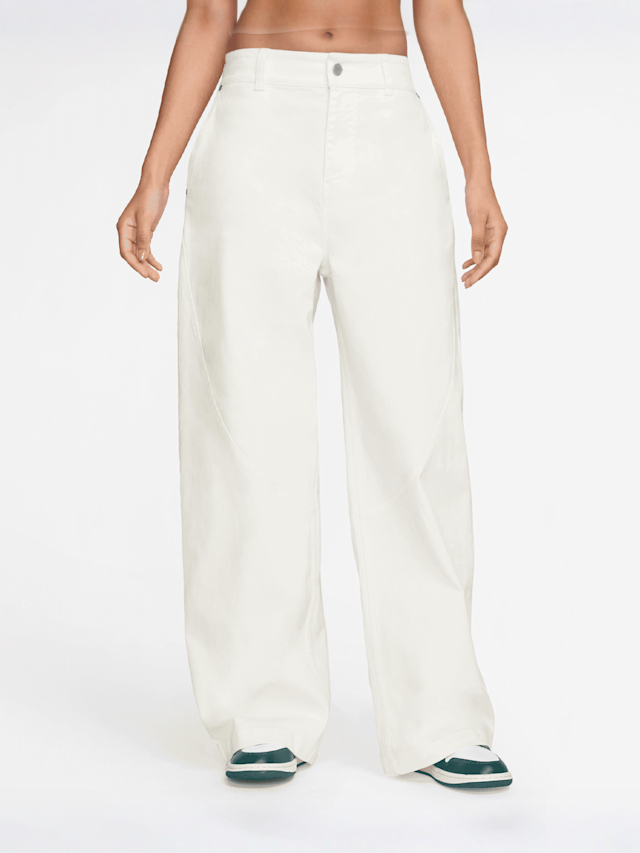 Jordan, Flight Barrel Pant, white, Image 1 of 3