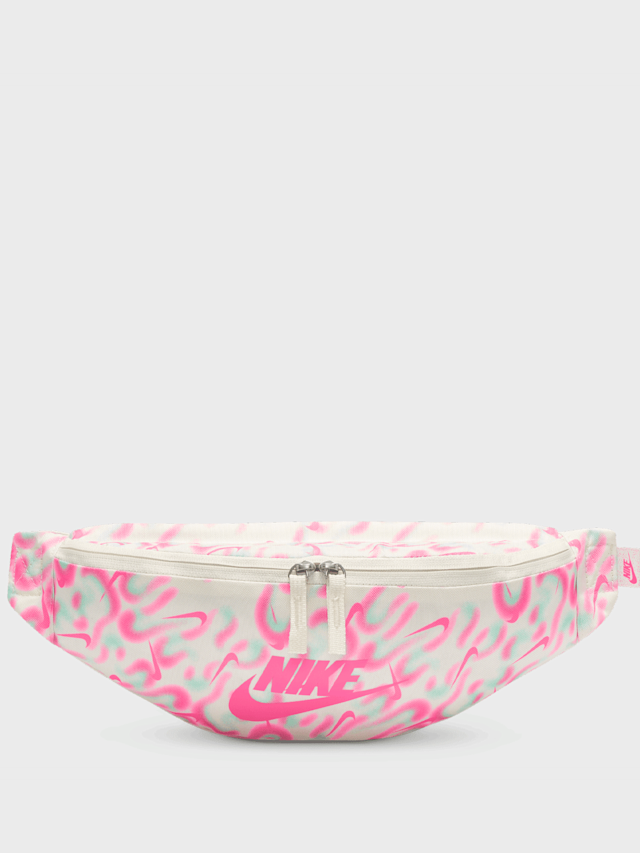 Nike, Heritage Waistbag- Airbrush, white, Image 1 of 7