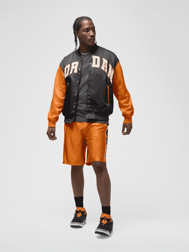 Jordan, Brooklyn Cat Scratch Shorts, orange, Image 7 of 7