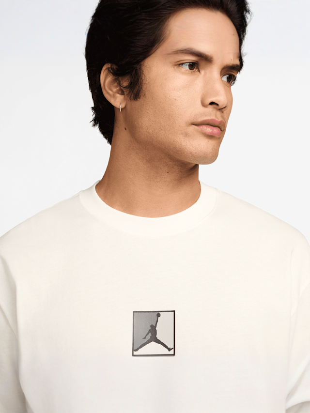 Jordan, Brooklyn Shortsleeve Crew, beige, Image 3 of 3