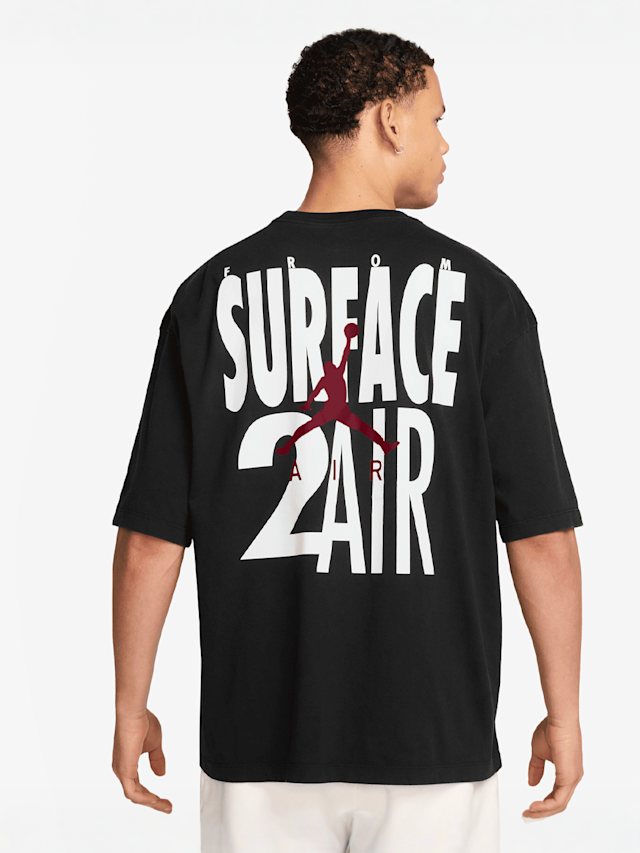 Jordan, Brooklyn 2Air Reissue Shortsleeve Crew, black, Image 2 of 3