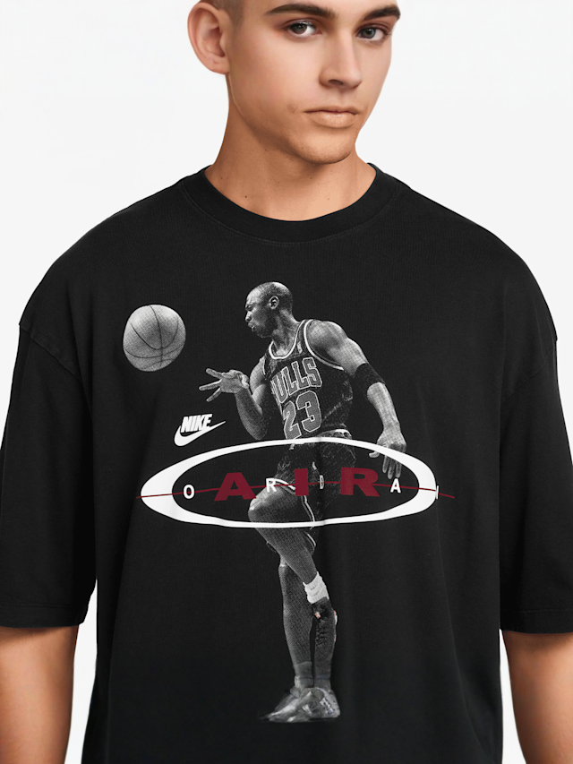 Jordan, Brooklyn 2Air Reissue Shortsleeve Crew, black, Image 3 of 3