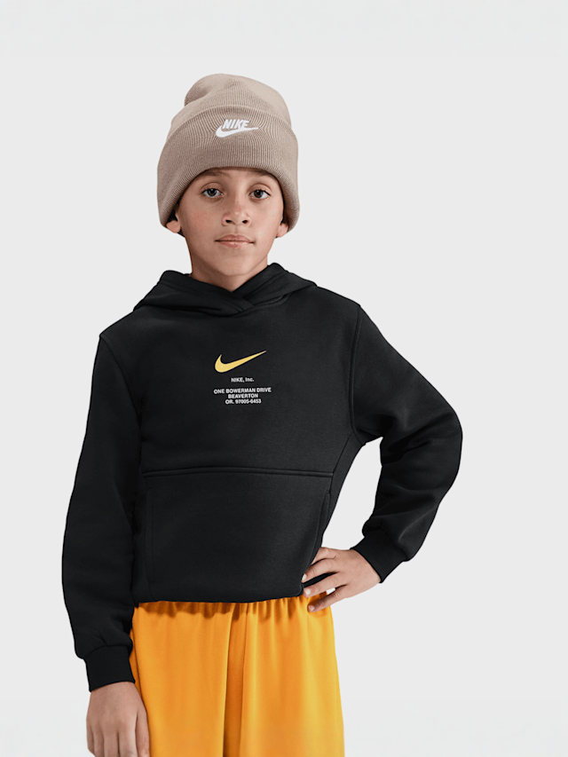 Nike, Sportswear Athletic Pullover Hoodie Basketball, zwart, Afbeelding 1 van 5