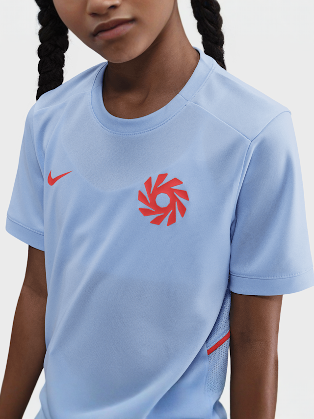 Nike, Erling Haaland Academy Dri-FIT Short-Sleeve Soccer Top, blue, Image 3 of 3