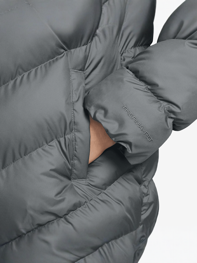 Nike, Sportswear Therma-Fit ADP Puffer Jacket, grey, Image 3 of 3