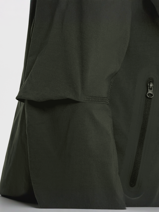 Nike, Sportsweat Tech Woven Full Zip Jacket, groen, Afbeelding 6 van 9