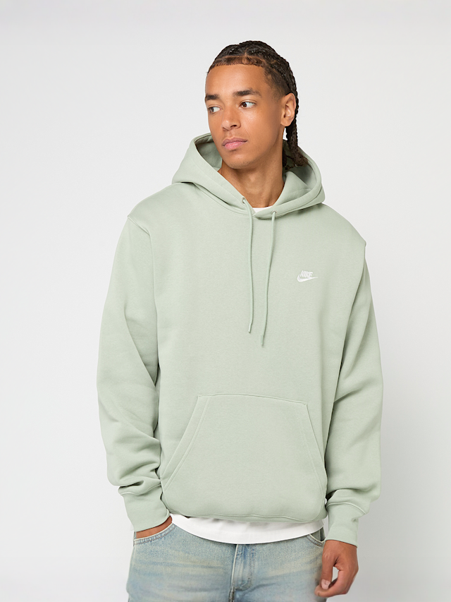 Nike, Club Fleece Hoodie, green, Image 1 of 4