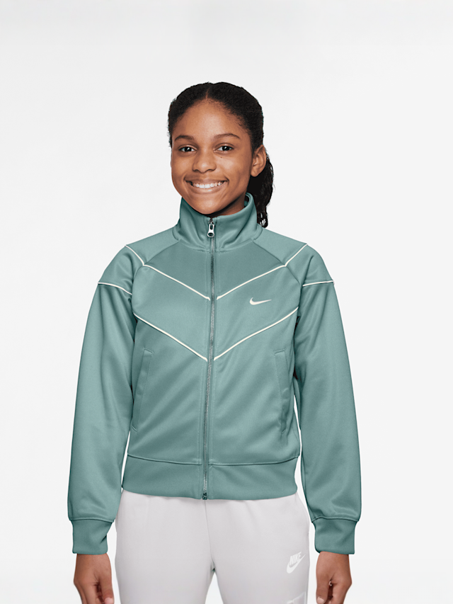 Nike, Sportswear Track Jacket Poly Knit, green, Image 1 of 3