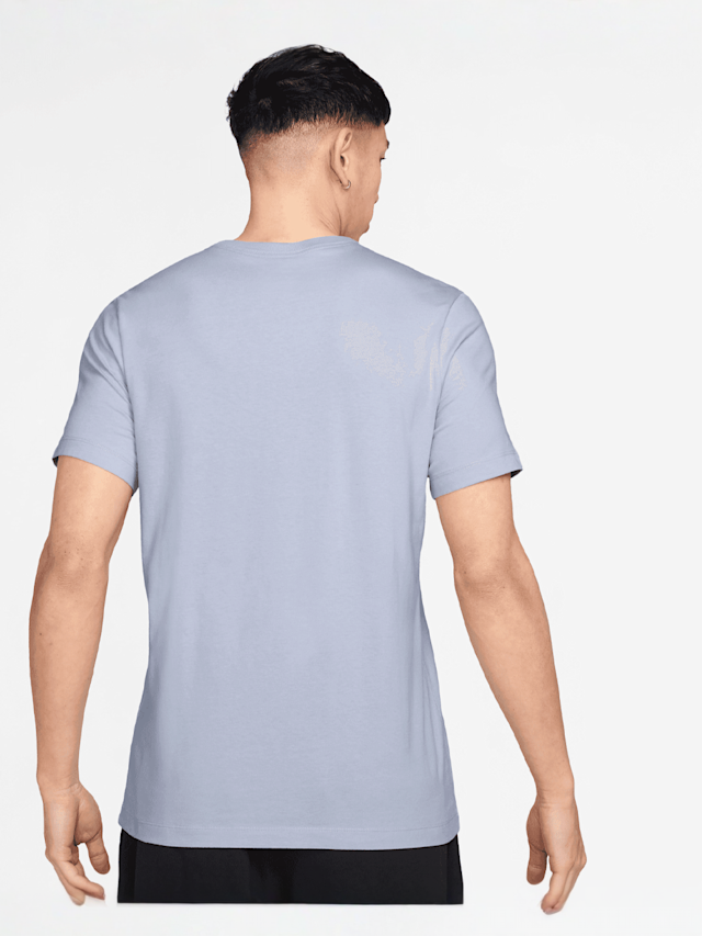 Nike, Sportswear Club Tee, blue, Image 2 of 3