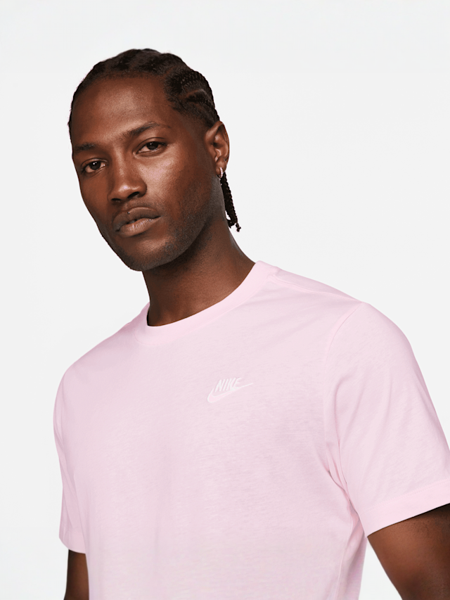Nike, Sportswear Club Tee, light pink, Image 3 of 4
