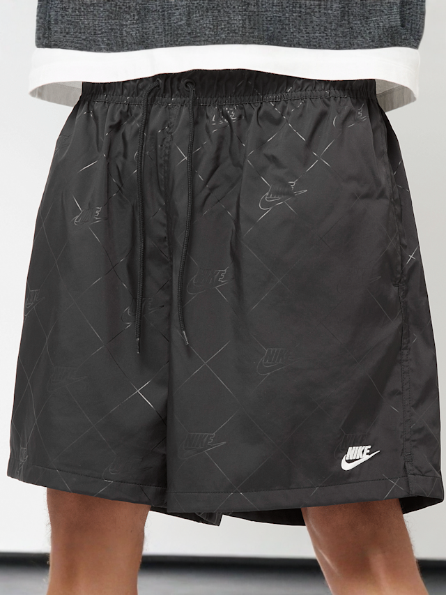 Nike, Club Woven Flow Emboss Reisse, black, Image 3 of 5