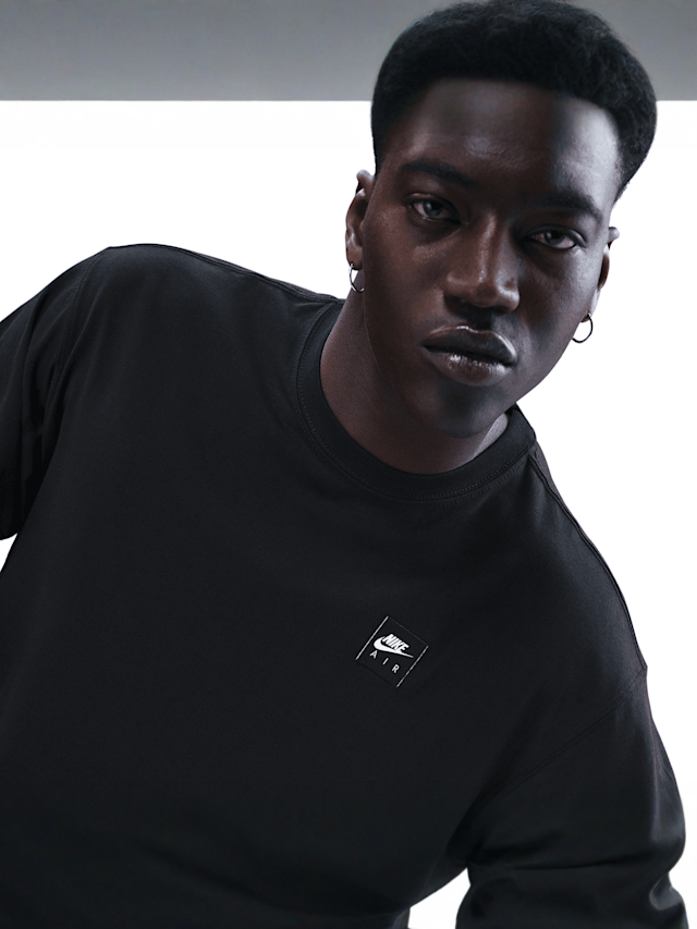 Nike, Sportswear Tee M90 Nike Air, black, Image 5 of 6