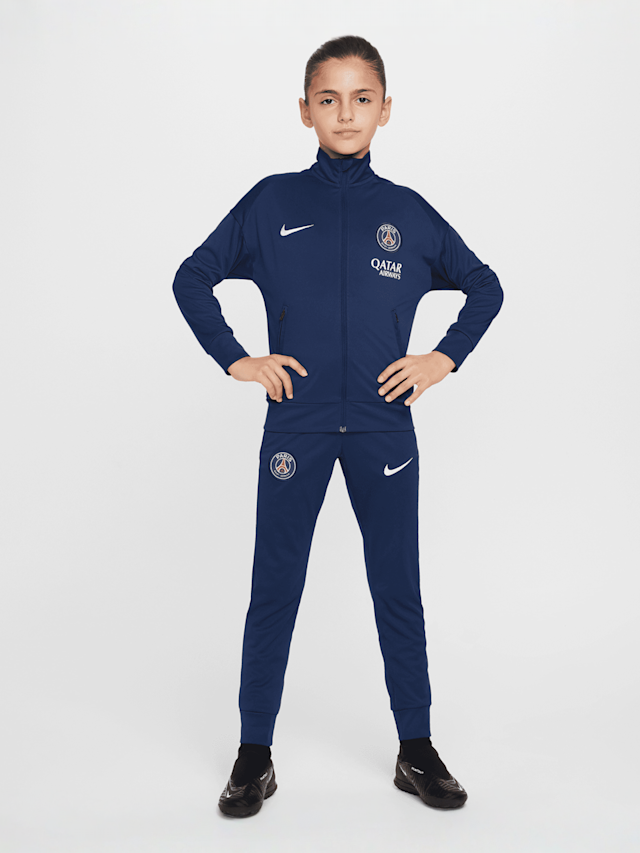 Nike, Paris Saint-Germain Academy Pro Nike Dri-FIT Soccer Knit Tracksuit, blue, Image 1 of 9