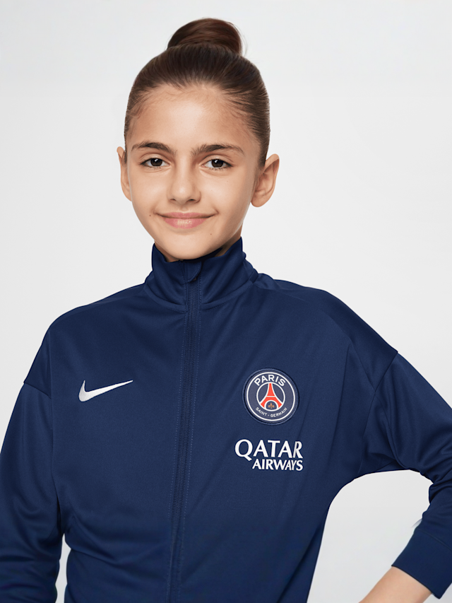Nike, Paris Saint-Germain Academy Pro Nike Dri-FIT Soccer Knit Tracksuit, blue, Image 3 of 9