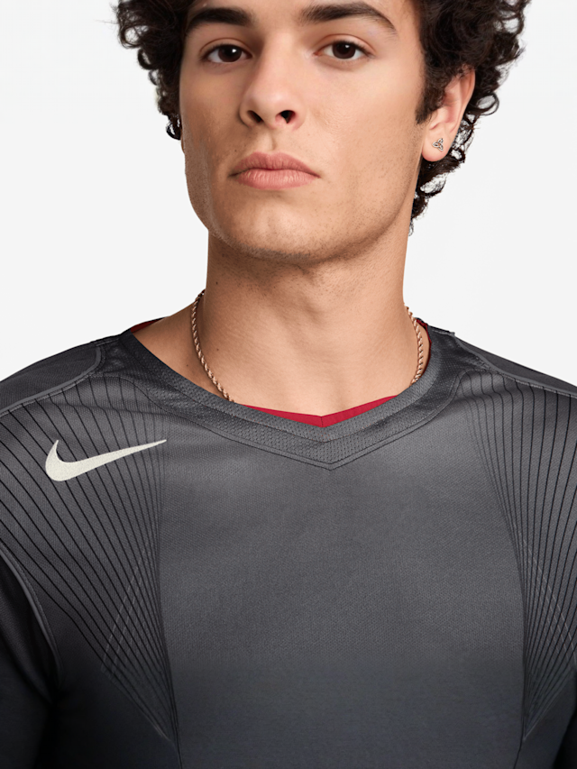 Nike, Dri-Fit T90 Shortsleeve Jersey, grey, Image 3 of 3