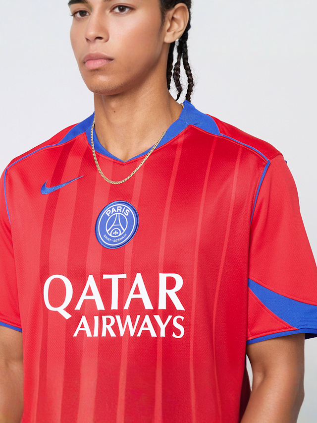 Nike, Paris Saint-Germain 2025/2026 Stadium Third, rood, Afbeelding 3 van 7