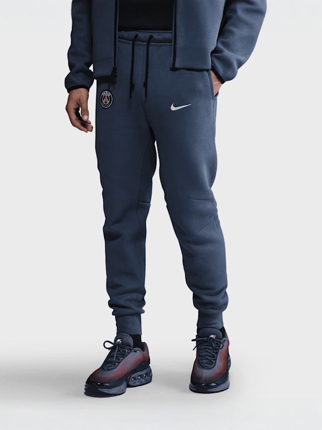Nike, PSG Sportswear Tech Fleece Jogger Pants, niebieski, Obraz 1 z 5