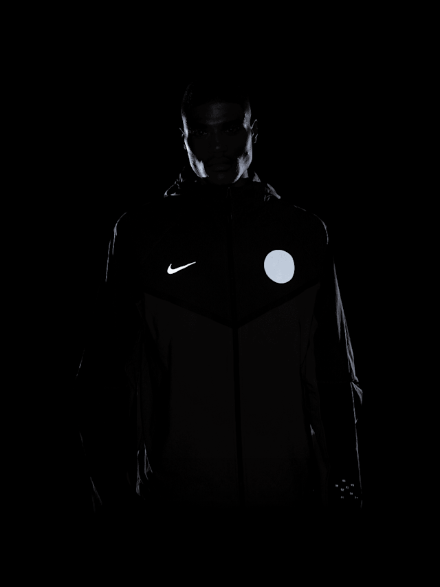 Nike, PSG Tech Woven Windrunner Full Zip Jacket, grey, Image 4 of 4