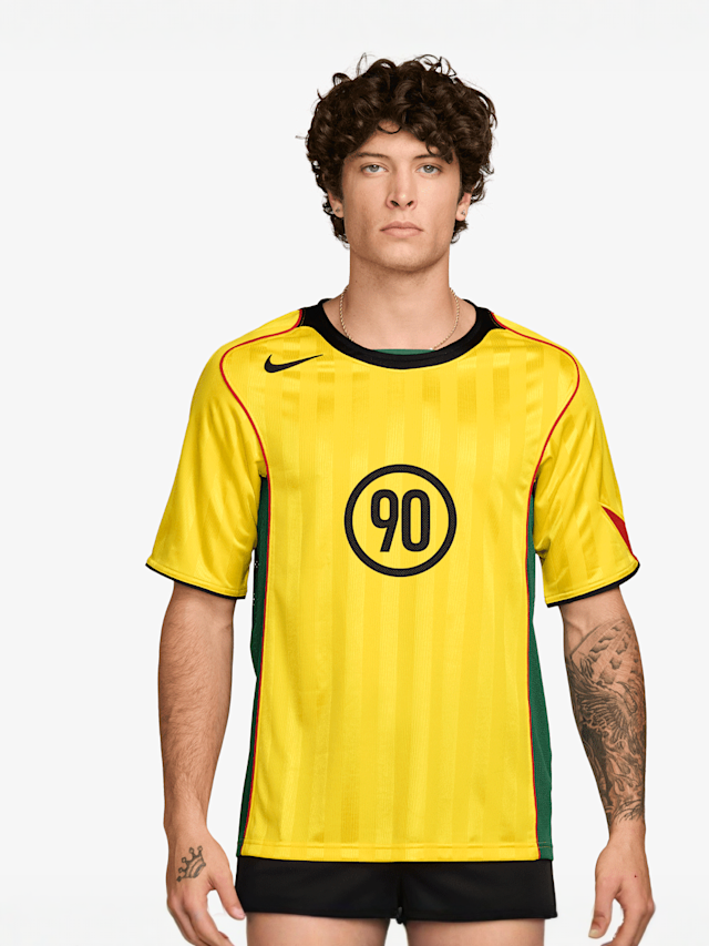 Nike, Dri-Fit T90 Energy Jersey 6, geel, Afbeelding 1 van 3