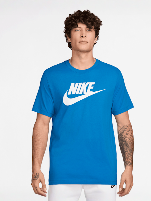 Nike, Sportswear Tee Icon Futura, niebieski, Obraz 1 z 3