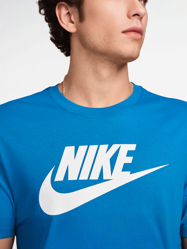 Nike, Sportswear Tee Icon Futura, niebieski, Obraz 3 z 3