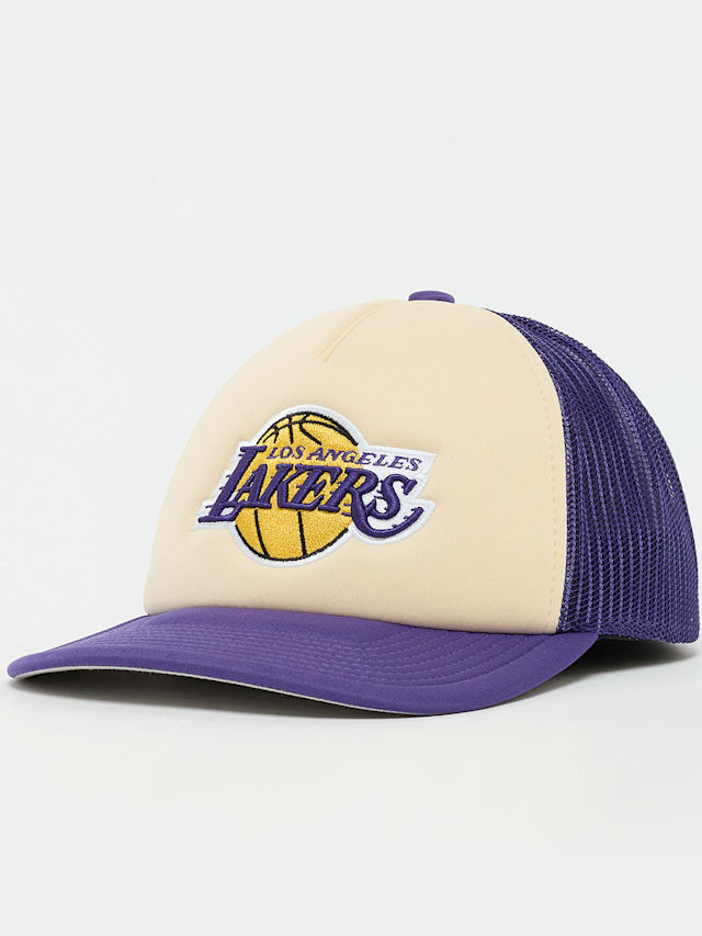 Mitchell & Ness, Vintage Block Trucker NBA Los Angeles Lakers, purple, Image 1 of 4