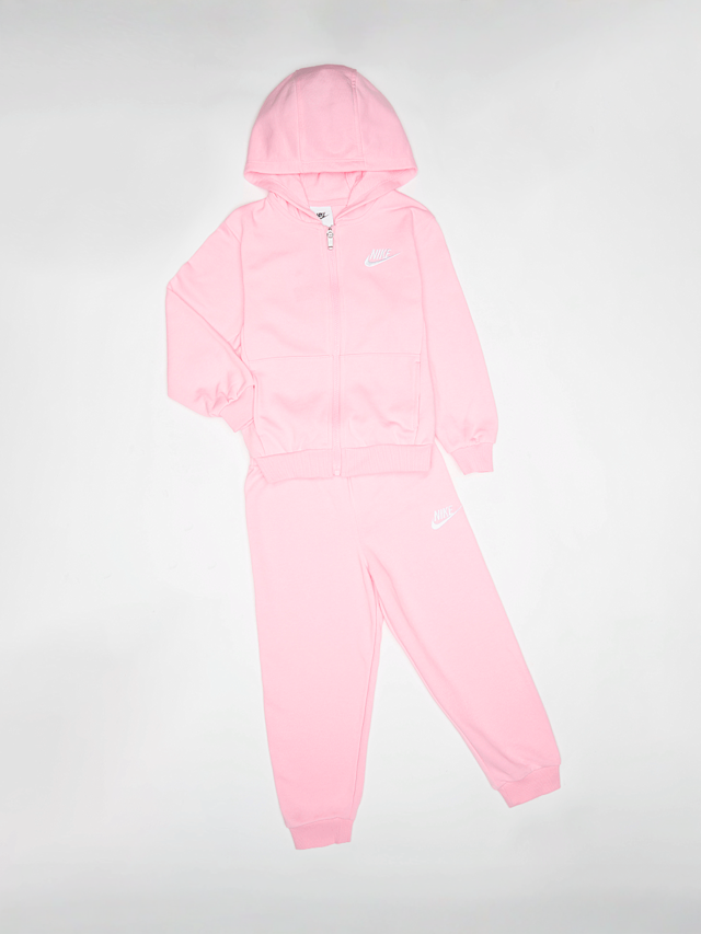 Nike, Low Brand Read French Terry Full Zip Club Set, lichtroze, Afbeelding 1 van 7