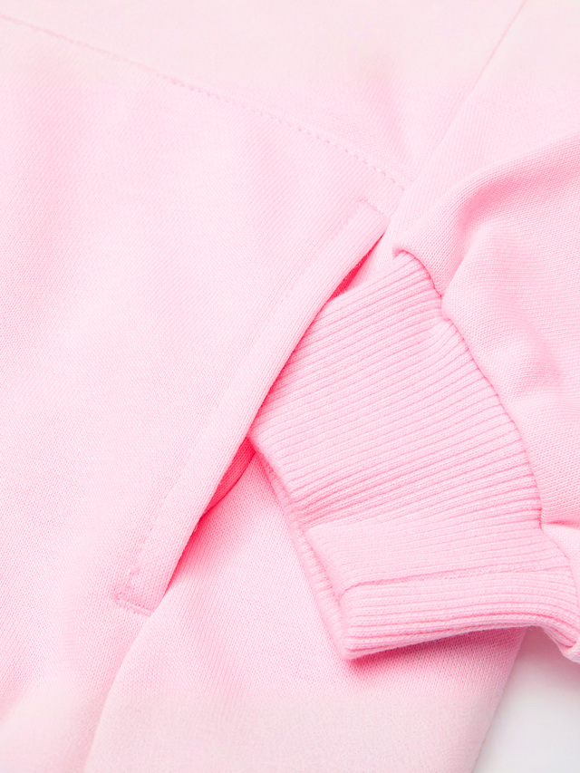 Nike, NKN LBR FT FZ CLUB SET medium soft pink, light pink, Image 5 of 7